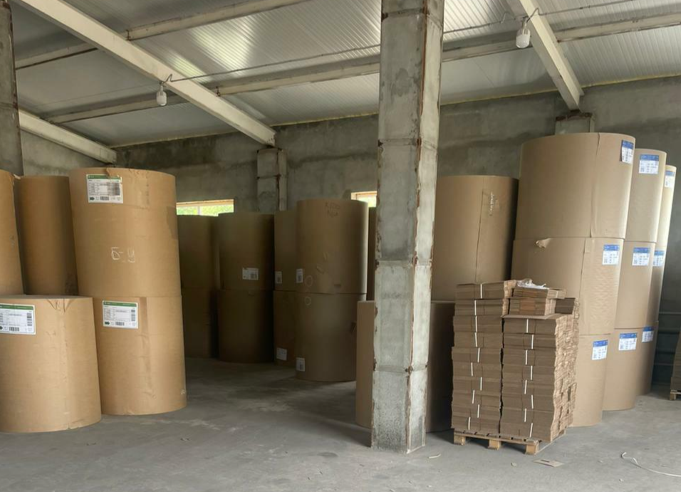Склад картона Производство картона